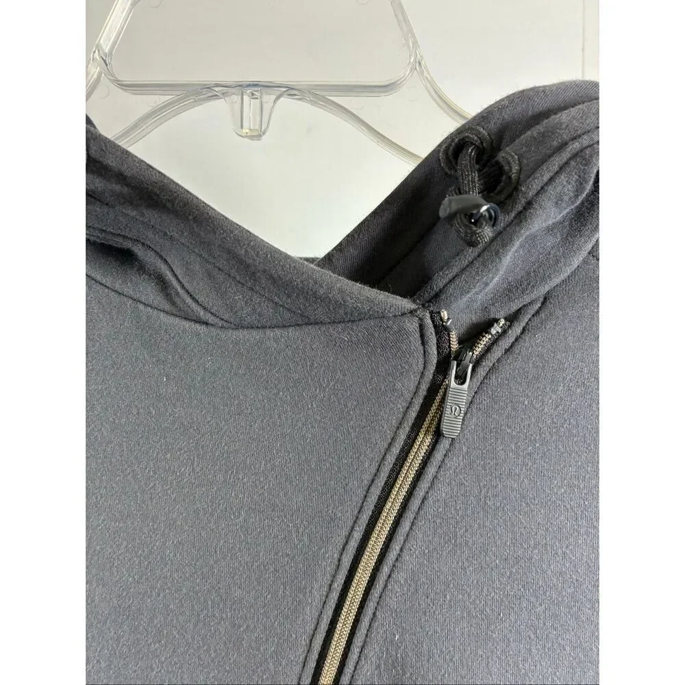 Lululemon In Orbit Jacket in Graphite Gray and Black Size 6